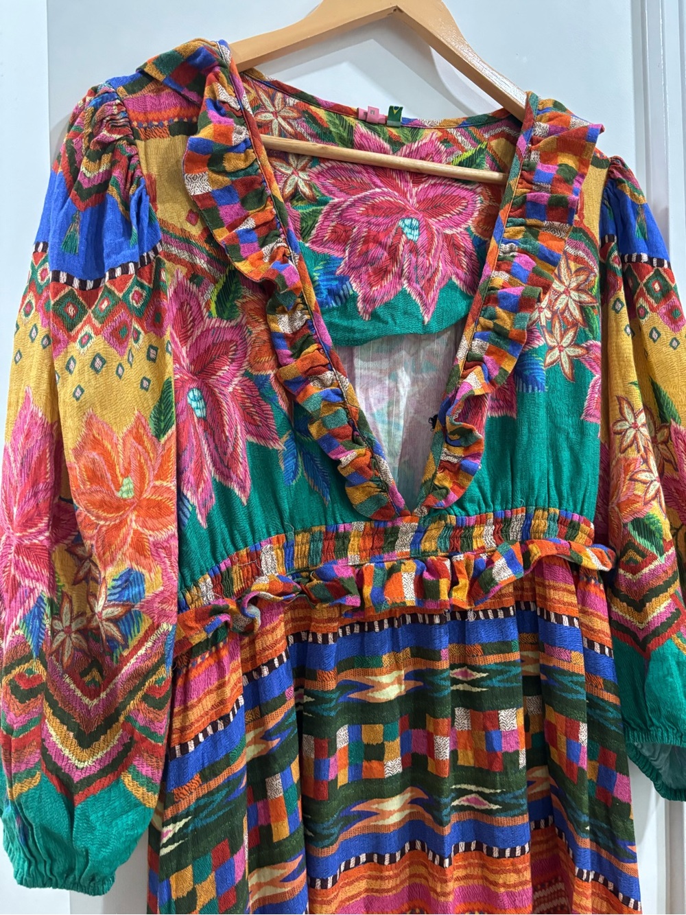 Farm Rio Tropical Print Maxi dress - Picture 7 of 8